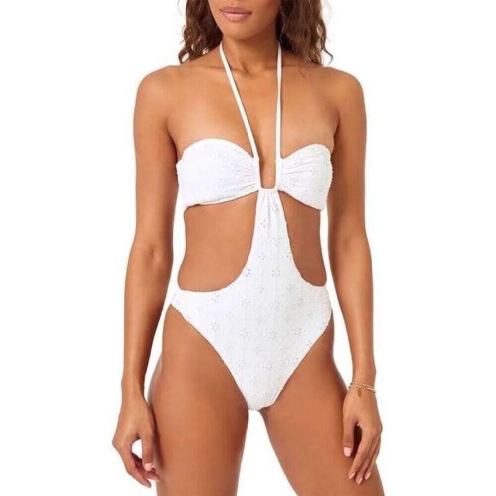 L*Space Marina One-Piece Bitsy Swimsuit XL LSPACE